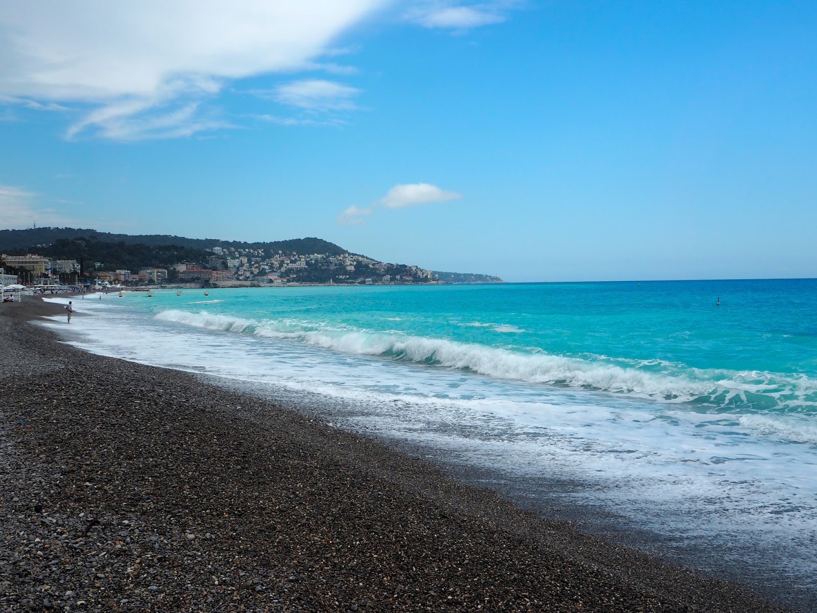 Off The Shoulder Stripes at Blue Beach