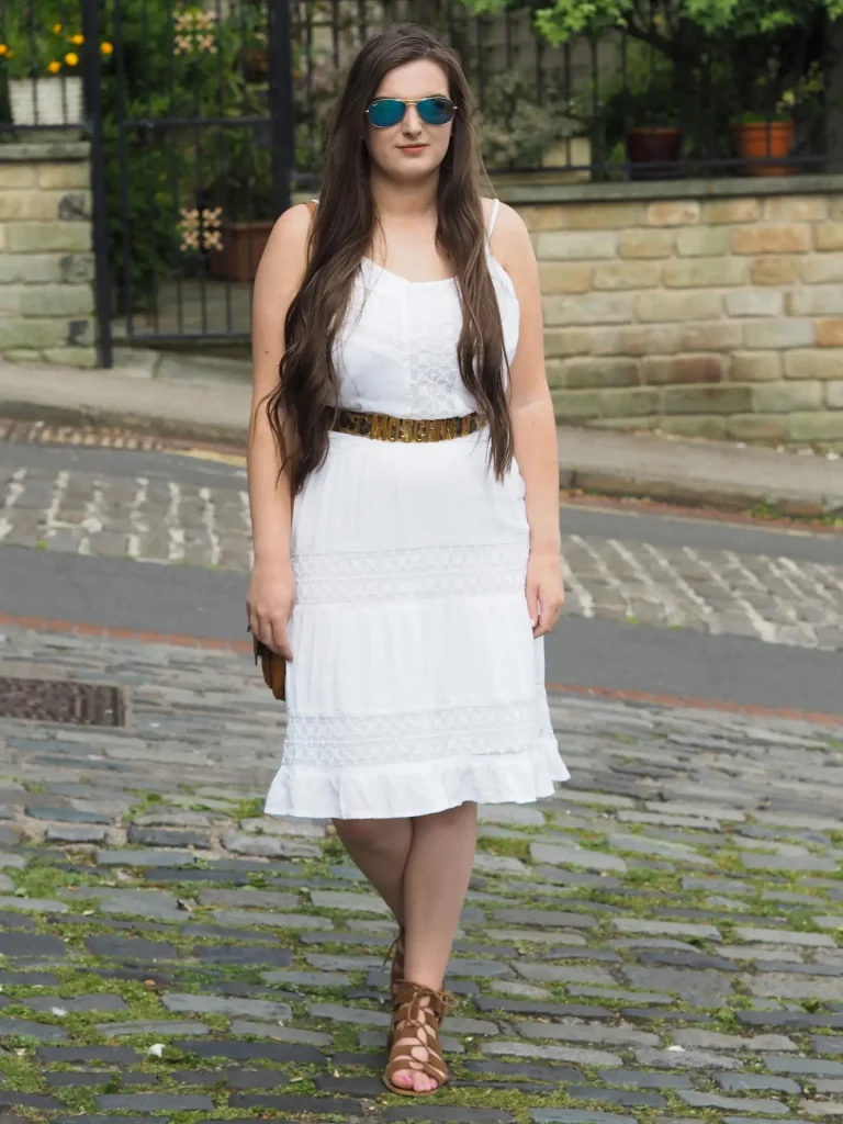 White Lace with Boohoo